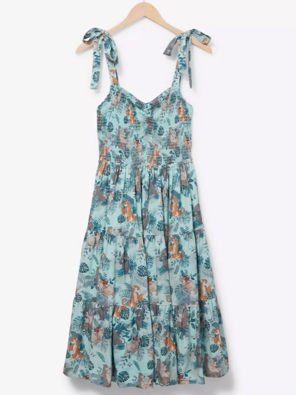 Disney The Jungle Book Botanical Character Allover Size L Tank Dress - BoxLunch